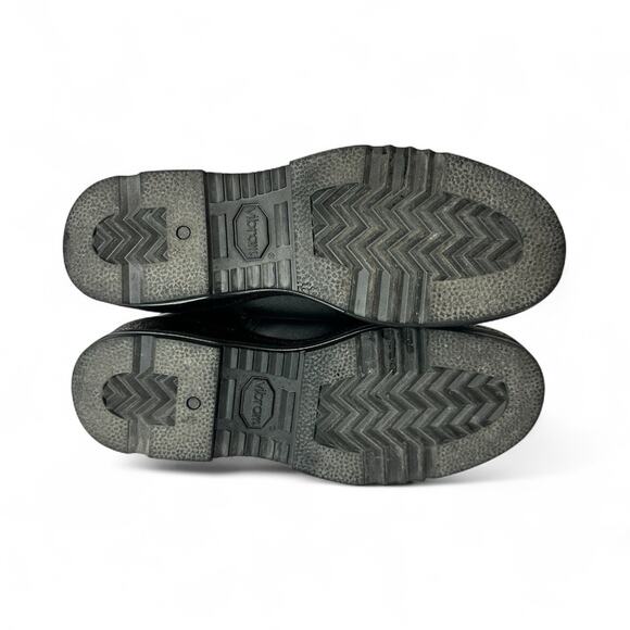 Wellco Navy Style Safety Flight Deck Military Vibram Sole Combat Boots Shoes 9R - Picture 7 of 10